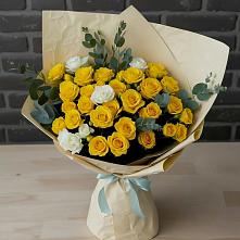 Букет цветов из:  Розы #REPLACE_PRED# Заветном Ростовской области