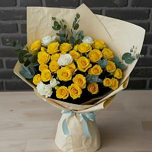 Букет цветов из:  Розы в Заветном Ростовской области