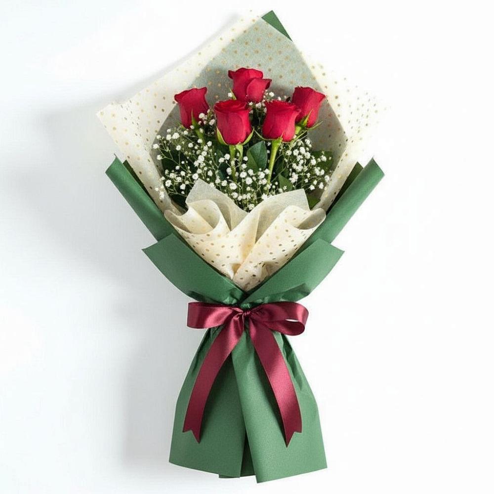 Букет цветов из: Розы в Заветном Ростовской области