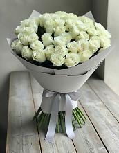 Букет 35 Белых роз в Заветном Ростовской области