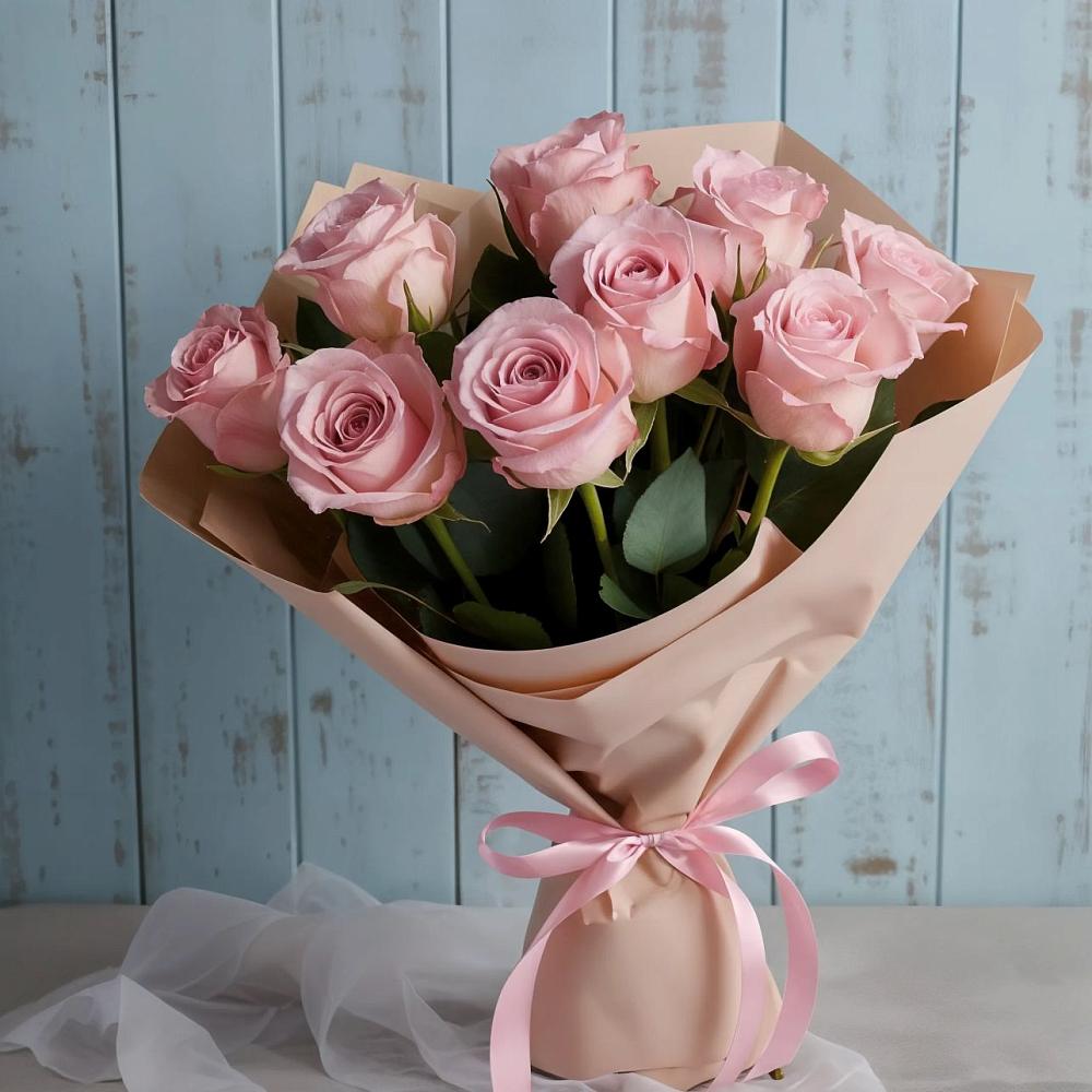 Букет цветов из: Розы в Заветном Ростовской области