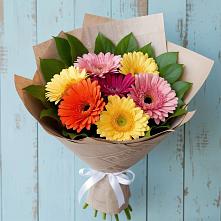 Букет цветов из:  Герберы #REPLACE_PRED# Заветном Ростовской области