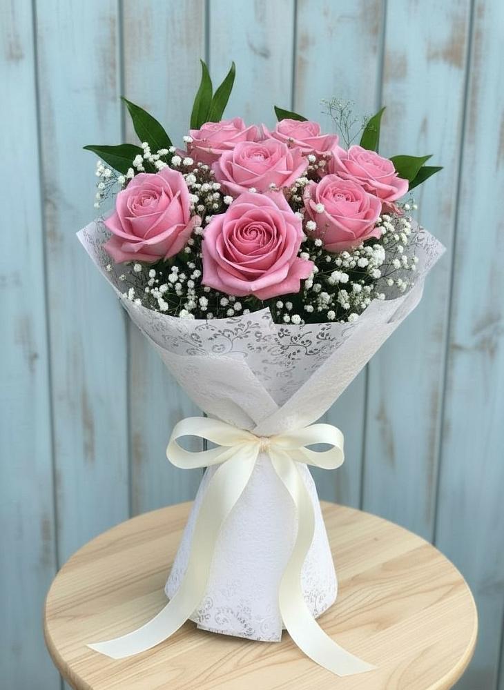 Букет цветов из: Розы в Заветном Ростовской области