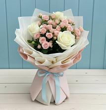 Букет цветов из:  Розы в Заветном Ростовской области