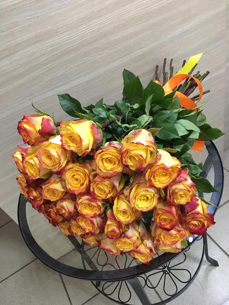 Букет Желтые розы в Заветном Ростовской области