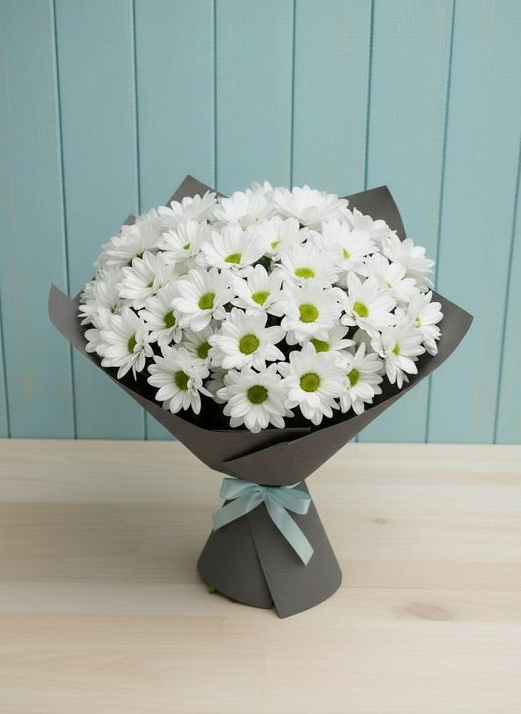 Букет цветов из: Хризантемы в Заветном Ростовской области