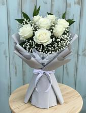 Букет цветов из:  Розы в Заветном Ростовской области