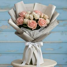 Букет цветов из:  Розы в Заветном Ростовской области