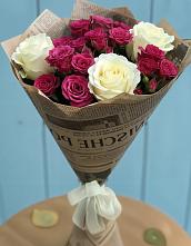Букет цветов из:  Розы в Заветном Ростовской области