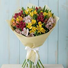 Букет цветов из:  Альстромерии в Заветном Ростовской области