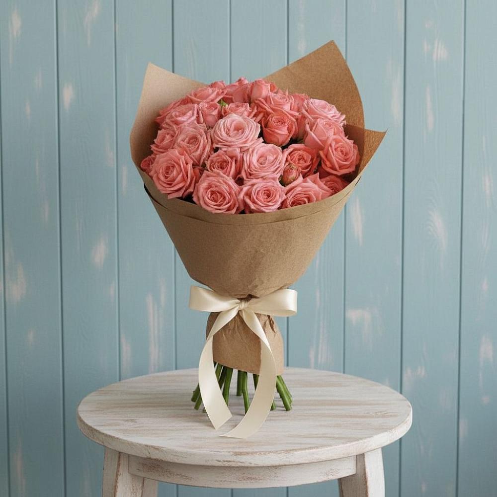 Букет цветов из: Розы в Заветном Ростовской области