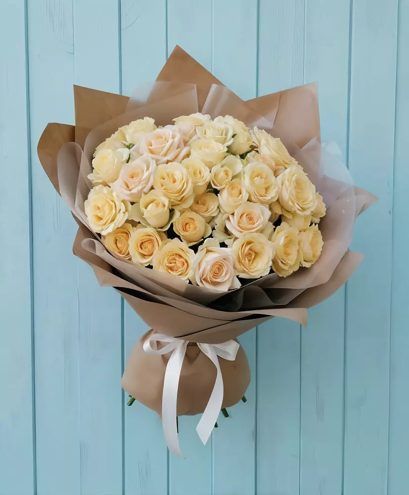 Букет Кремовое облако в Заветном Ростовской области