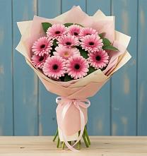 Букет цветов из:  Герберы в Заветном Ростовской области