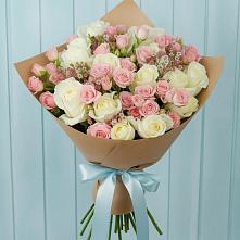 Букет цветов из:  Розы в Заветном Ростовской области
